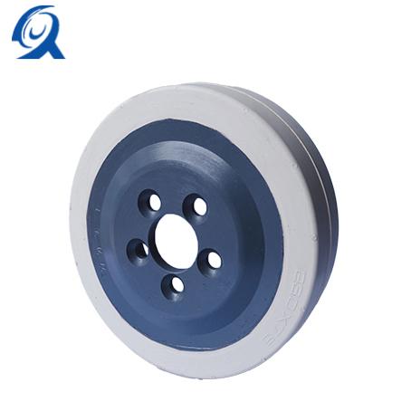 230-75-82-45 White Rubber Smooth Tire