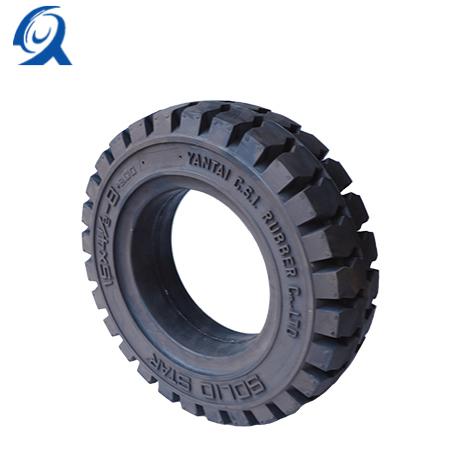 Zhongce 15-4.5-8 Black Quick-Mount Solid Tire