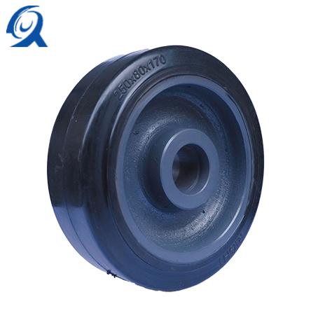 250-80-170 Black Rubber Solid Tire